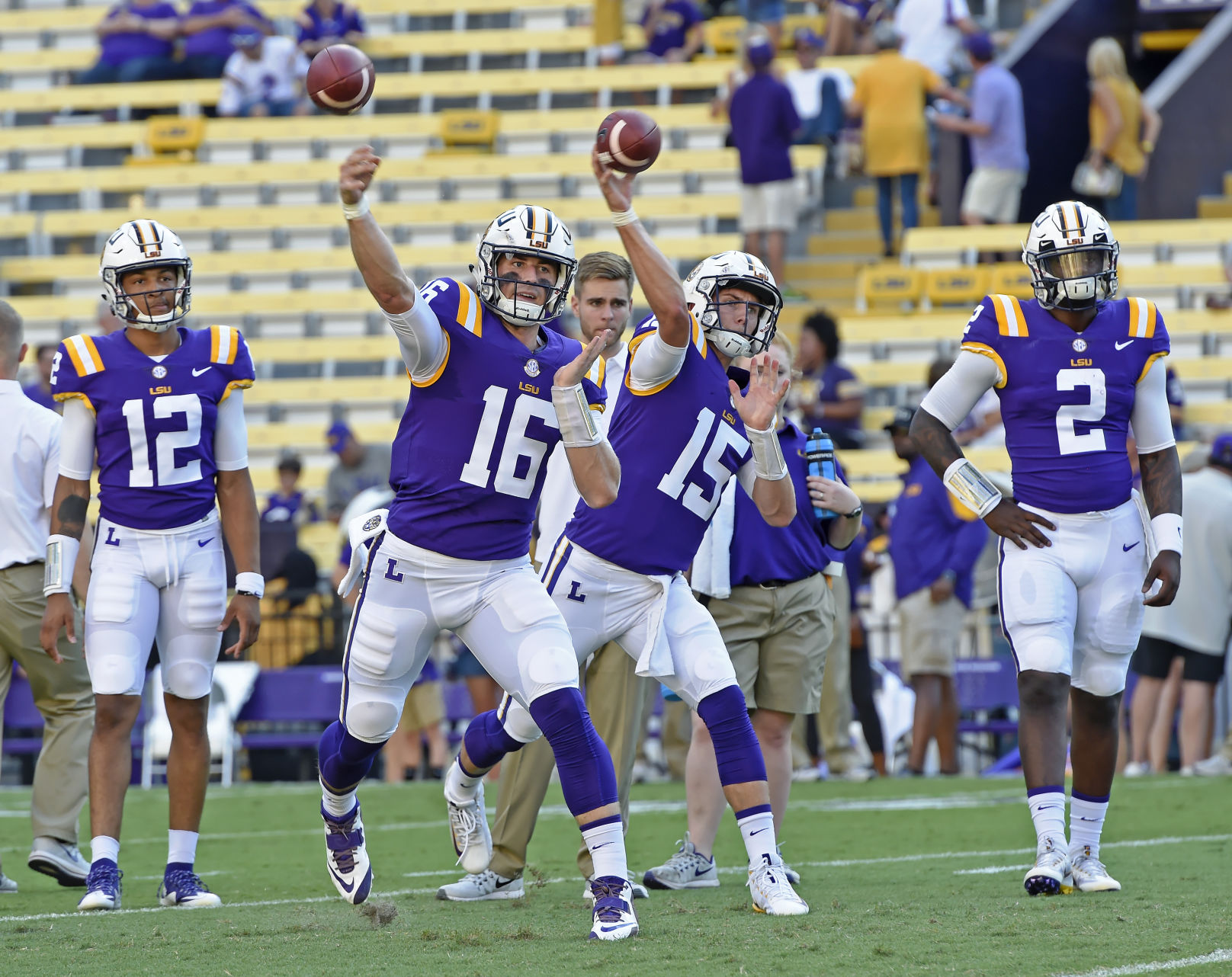 lsu football report tigers