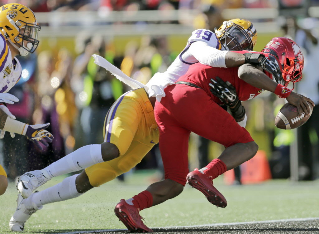 lsu football report tigers