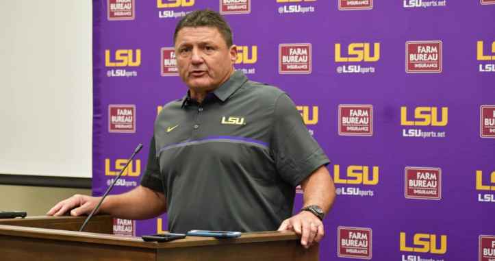lsu football report tigers