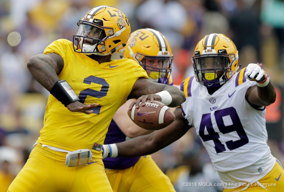 lsu football report tigers