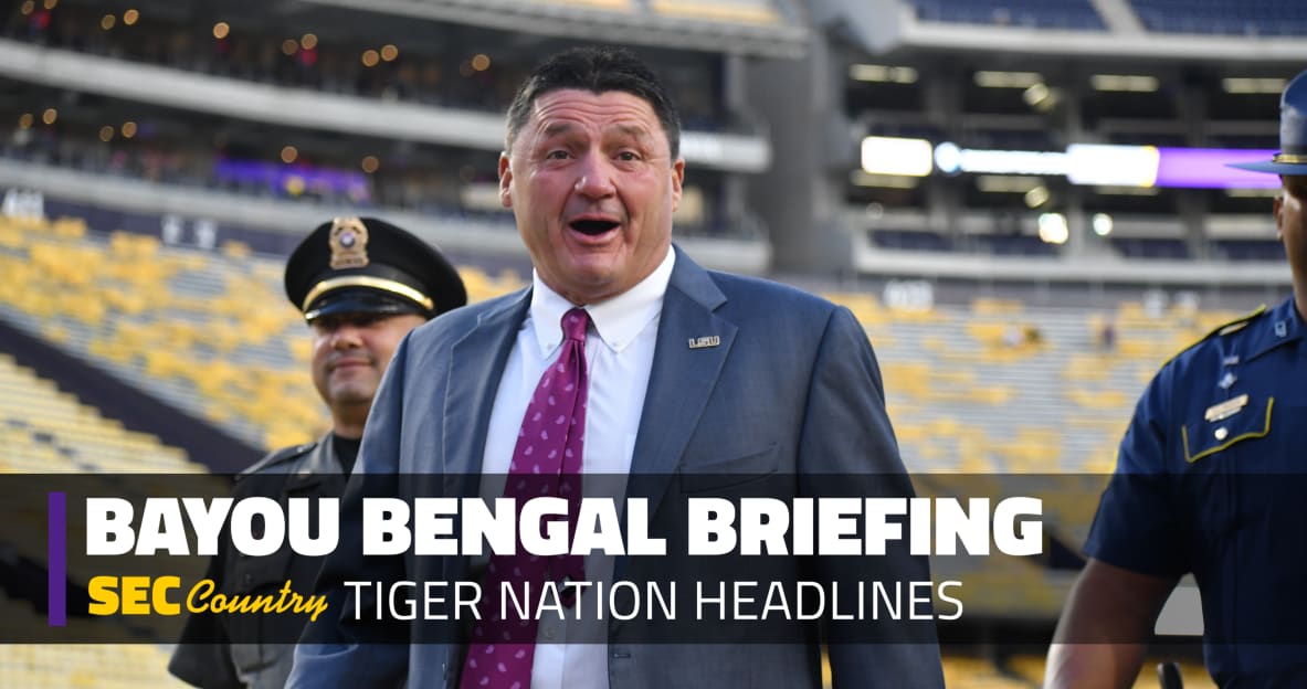 lsu football report tigers