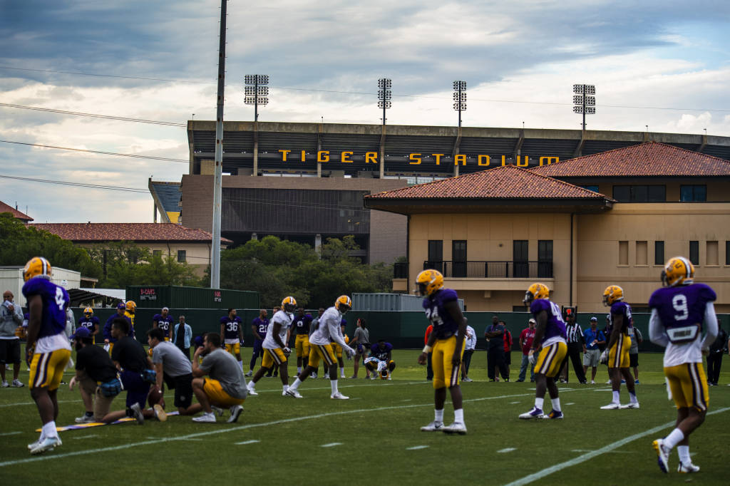 lsu football report tigers