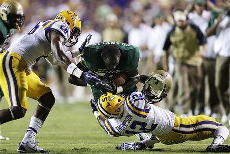 lsu football report tigers