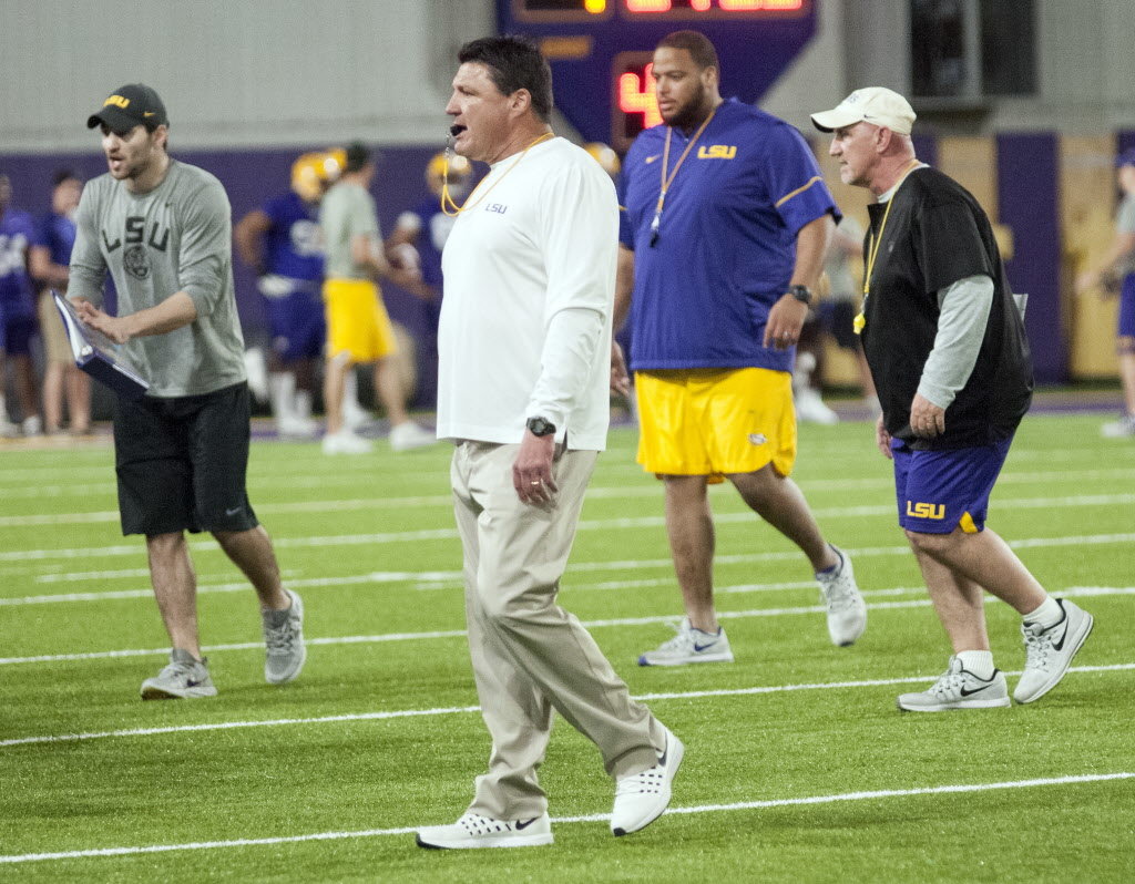 lsu football report tigers