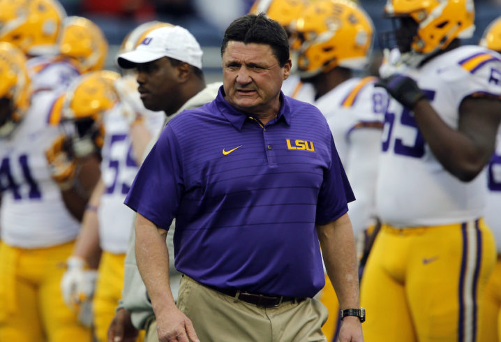 lsu football report tigers