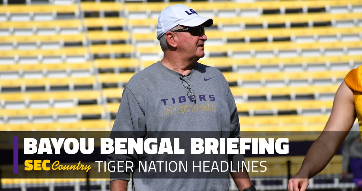 lsu football report tigers